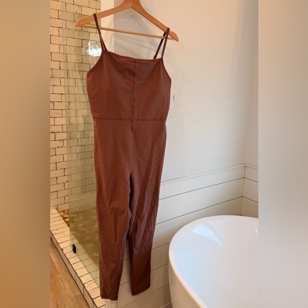 Old Navy Chocolate Brown Jumpsuit NEW